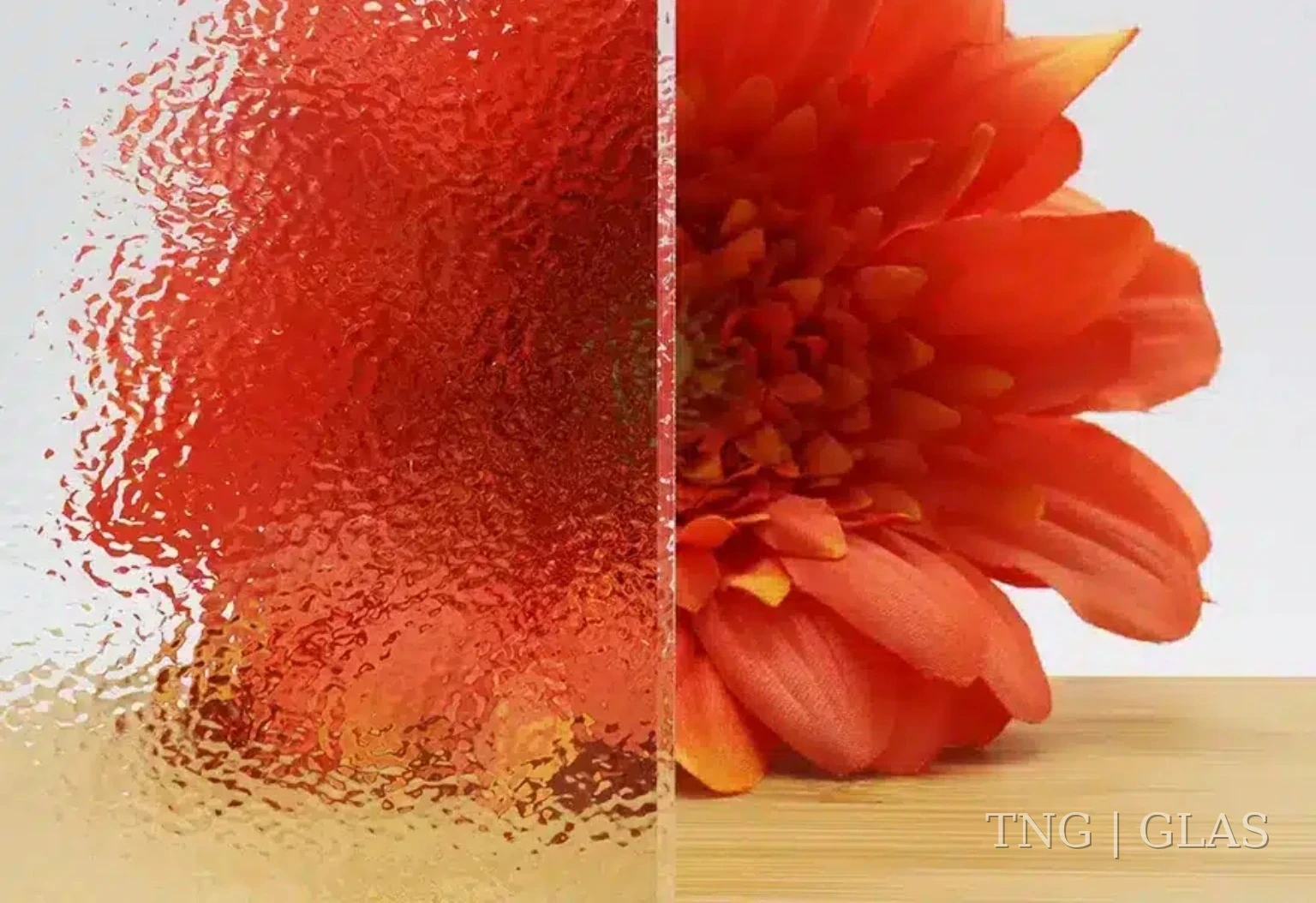 Figuurglas dessin Klarglas 2-zijdig blank